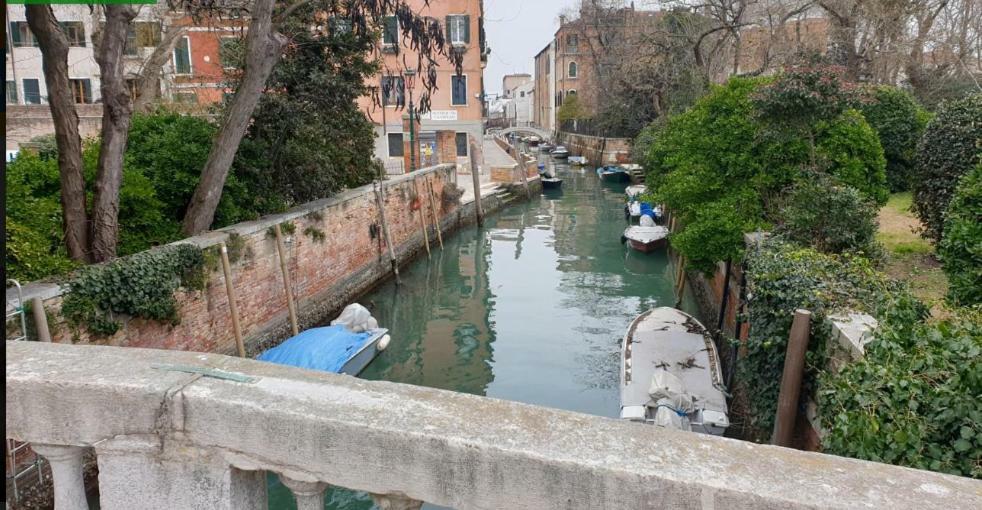 Susy Biennale Apartment - Canal View And Garden Venedig Exteriör bild